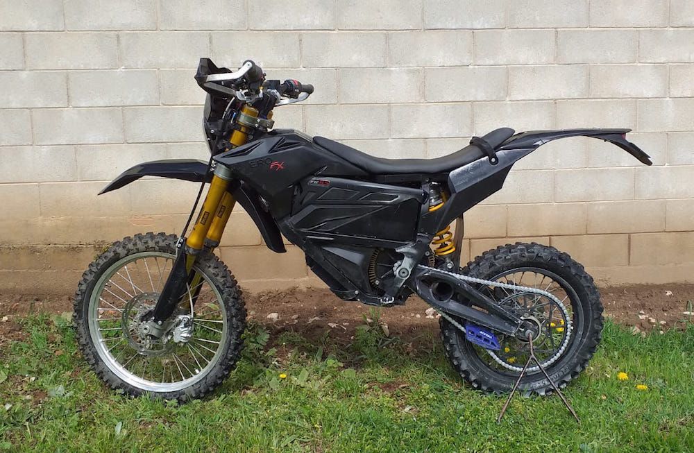 ZERO FX Öhlins Preparación de Electric Motion España